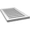 Ekena Millwork Vertical Surface Mount PVC Gable Vent: Functional, w/ 2"W x 1-1/2"P Brickmould Frame, 16"W x 26"H GVPVE16X2602SF - alternate 5